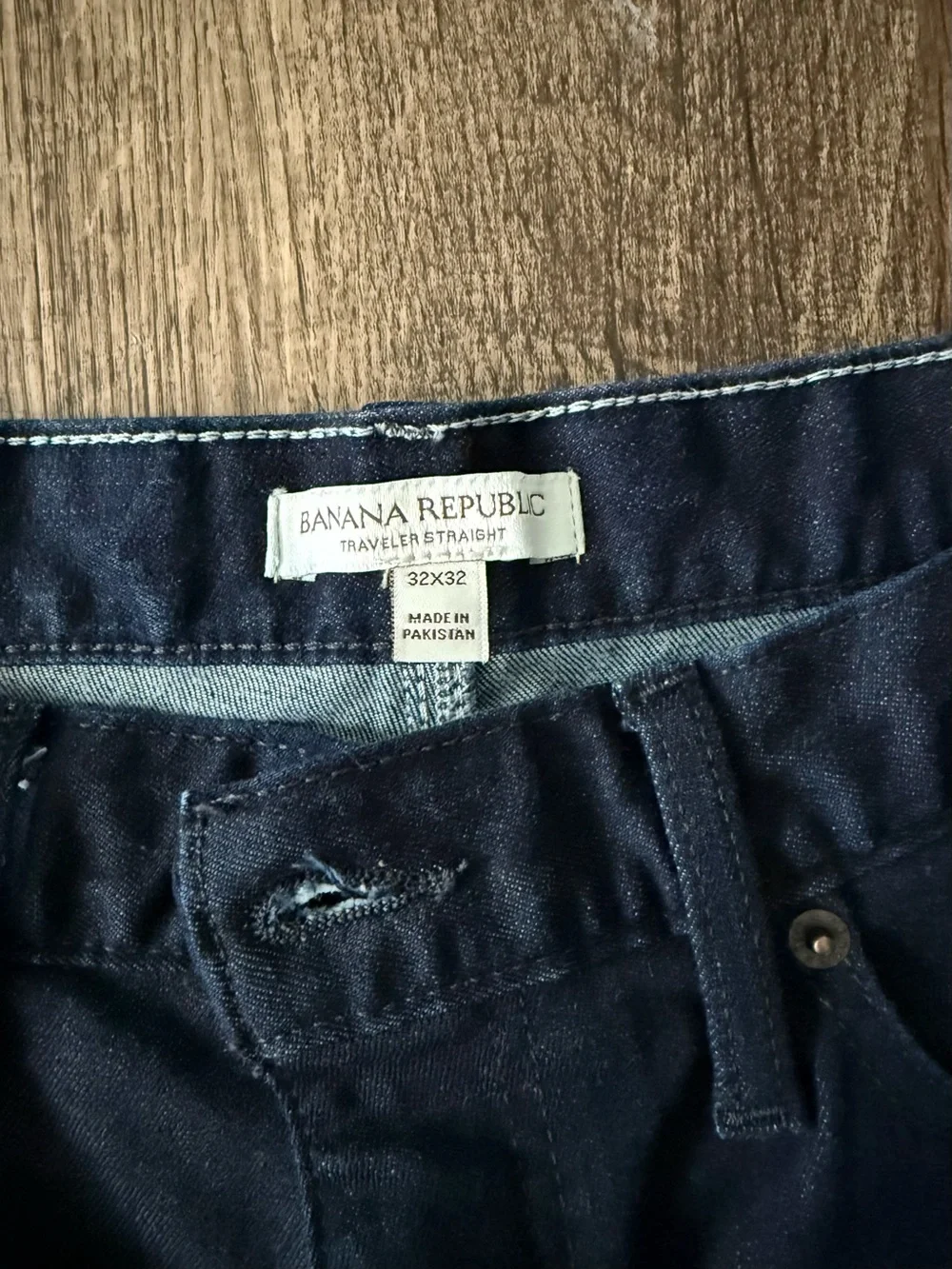 2026 Banana Republic Straight Luxe Traveler Jean (32x32) ($130)